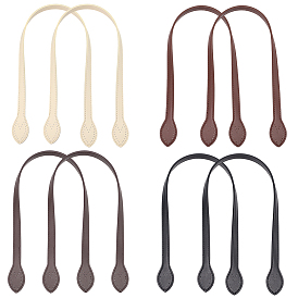 8шт 4 цвета pu искусственная кожа ручки для сумок