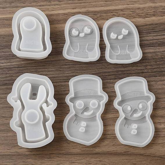 Силиконовые теневые лампы силиконовые формы, белые