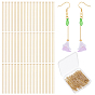 300pcs 304 broches à tête plate en acier inoxydable