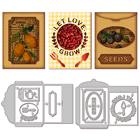 Трафареты для резки углеродистой стали на тему семян, для diy scrapbooking, Фотоальбом, декоративная бумага для тиснения, форма для поздравительных открыток