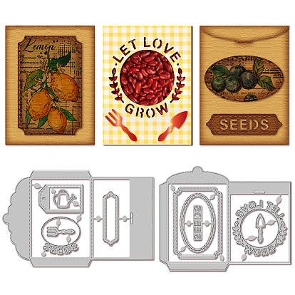 Трафареты для резки углеродистой стали на тему семян, для diy scrapbooking, Фотоальбом, декоративная бумага для тиснения, форма для поздравительных открыток