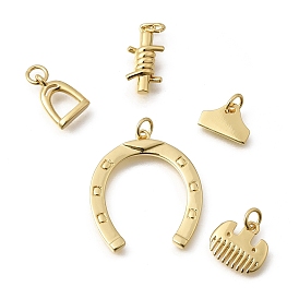 Латунные подвески, брелоки для ранчового оборудования, стойки покрытие, долговечный, без кадмия и без свинца