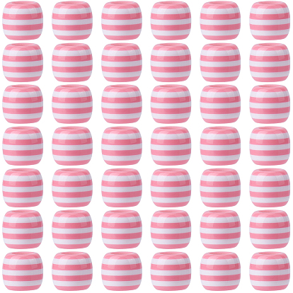 120шт. полосатых европейских бусин из смолы, бусины с большим отверстием, баррель