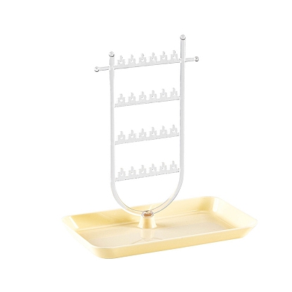 Supports de rangement pour bijoux en acrylique à plusieurs niveaux avec plateau, pour les colliers, Bracelets, Des boucles d'oreilles