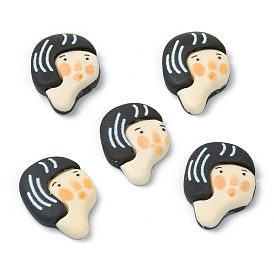 Resin Cabochons, Cartoon Character, Girl