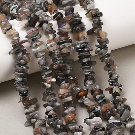 Натуральный лунный камень бисер нитей, чип