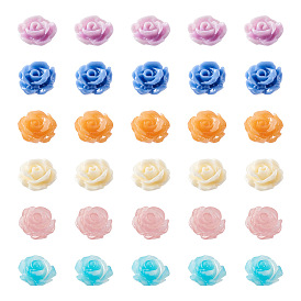 60шт 6 цвета розовые ракушки бусины, для поделок аксессуары для волос, изготовление ювелирных изделий