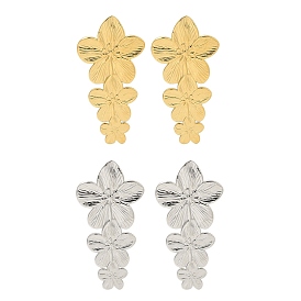 304 серьги-гвоздики из нержавеющей стали для женщин