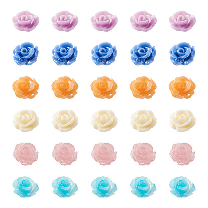 60шт 6 цвета розовые ракушки бусины, для поделок аксессуары для волос, изготовление ювелирных изделий