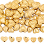 60шт 3 стили бусины из сплава, сердце