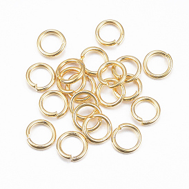 304 Stainless Steel Jump Rings, Open Jump Rings