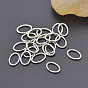 Stainless Steel Jump Rings, Open Jump Rings, Oval