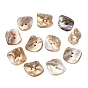 2-Hole Natural Shell Buttons, Nuggets