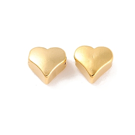 Brass Beads, Lead Free & Cadmium Free, Heart