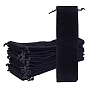 16Pcs Velvet Packing Pouches Drawstring Bags, Rectangle