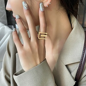 304 кольца для пальцев из нержавеющей стали для женщин