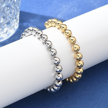 Браслеты из латунных бусин для мужчин и женщин