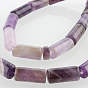 Natural Gemstone Bead Strands, Column, 16x8mm, Hole: 1mm, about 24pcs/strand, 15.75 inch