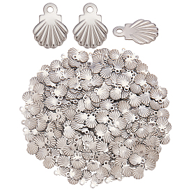 400шт 316 подвески из хирургической нержавеющей стали, оболочка