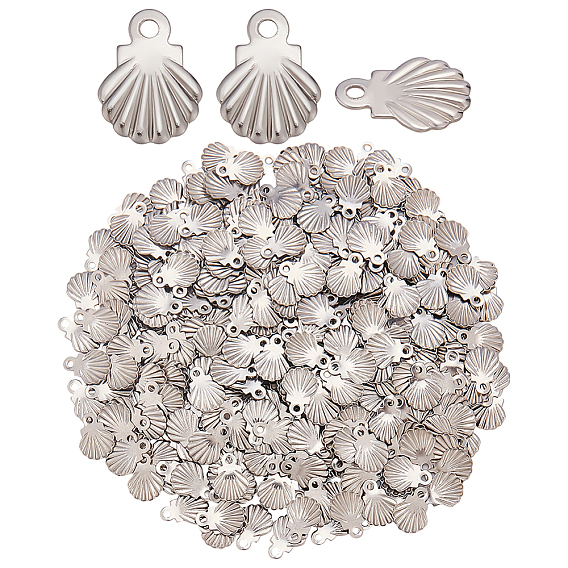 400шт 316 подвески из хирургической нержавеющей стали, оболочка