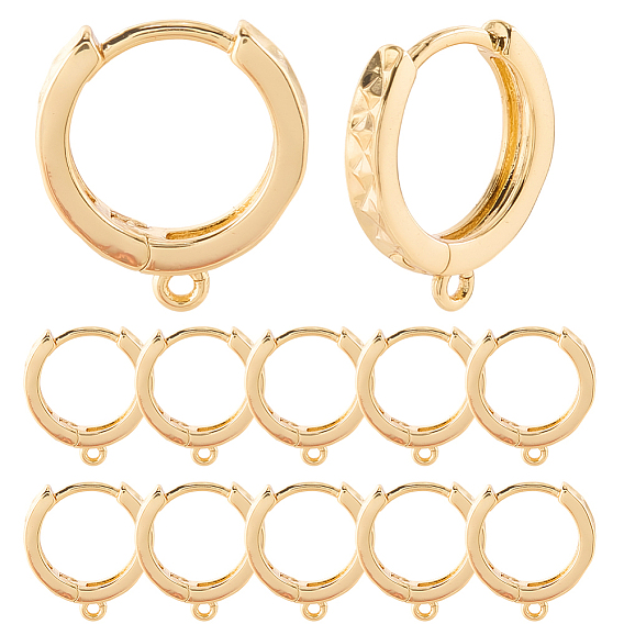 16 шт. латунные серьги, кольцо