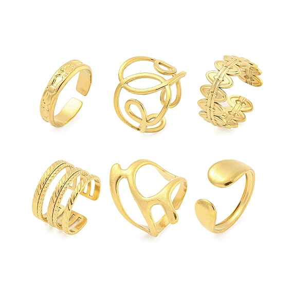 304 открытая манжета из нержавеющей стали для женщин