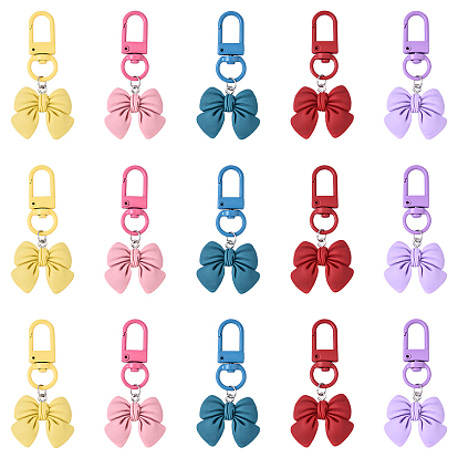 5украшения подвески из смолы, с поворотными застежками сплава