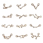 Alloy Links/Connectors, with Rhinestone, Constellation
