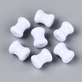 Непрозрачные акриловые бусины, грибной стебель