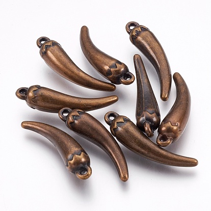 CCB Plastic Pendants, Chili