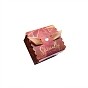 Folding Cardboard Candy Boxes, Wedding Gift Wrapping Box, with Ribbon, Rectangle