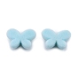 Opaque Resin Beads, Flocky Butterfly