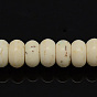 Synthetic Magnesite Beads Strands, Rondelle