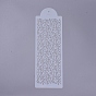 Eco-Friendly Food Grade Plastic Templates Spray Cake Molds, Surface Cake Decorating Stencil Molds, Flower