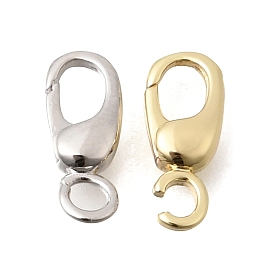 Карабин-лобстеры, латунные, без кадмия и без свинца, стойки покрытие, долговечный, овальные
