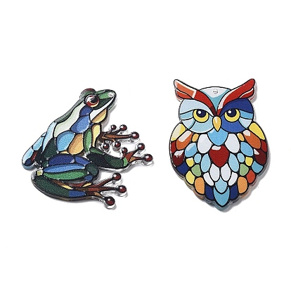 Акриловые подвески, животные