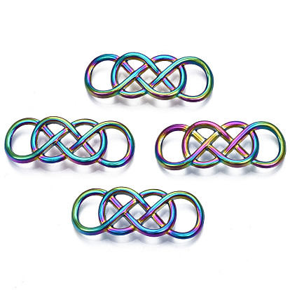 Alloy Links, Cadmium Free & Nickel Free & Lead Free, Cross Infinity