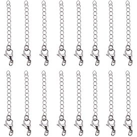 304 удлинитель цепи из нержавеющей стали, с карабин-лобстерами 