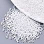 Glass Seed Beads, Fit for Machine Eembroidery, Opaque Colours Luster, Round