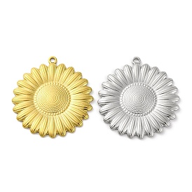 304 подвески из нержавеющей стали, цветочный шарм