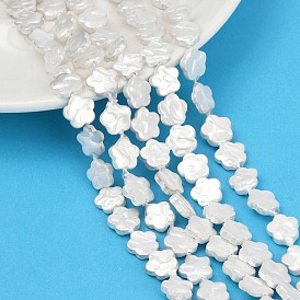 Гальваническая оболочка жемчужные бусы пряди, цветок, жемчужные