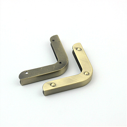 Сумка из сплава украшает угловой протектор, L-образный защитный кожух, для сумок альбом для книг аксессуары