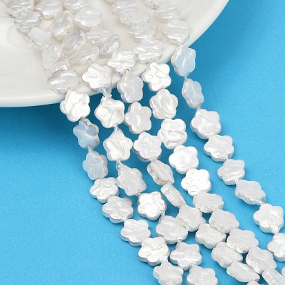 Гальваническая оболочка жемчужные бусы пряди, цветок, жемчужные