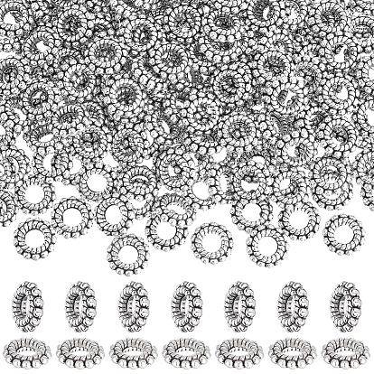 300 бусины из сплава в тибетском стиле, без кадмия и без свинца, пончик