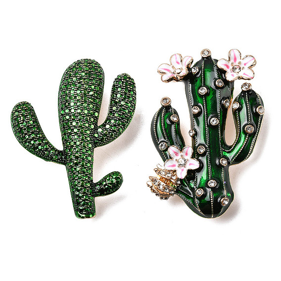 Эмалевые булавки, булавки из сплава для лацканов одежды рюкзака, кактус
