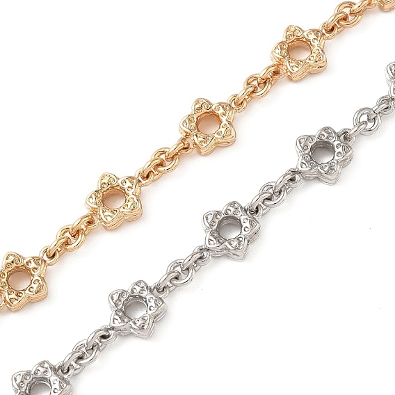 Сплавные цветочные звенья цепей, несварные