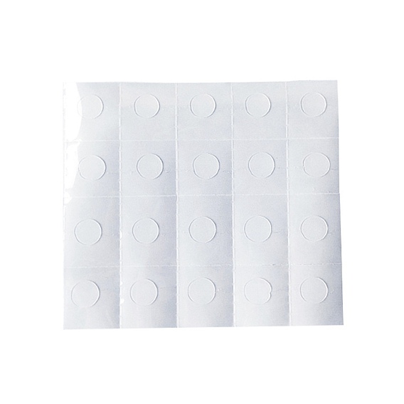 Двухсторонний кран eva, с двойной липкой спинкой, анти занос, плоско-круглые