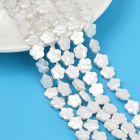 Гальваническая оболочка жемчужные бусы пряди, цветок, жемчужные