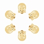 Perles en laiton, tête de bouddha