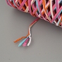 Colored Raffia Ribbon, Packing Paper String, Raffia Twine Paper Cords for Gift Wrapping and Weaving